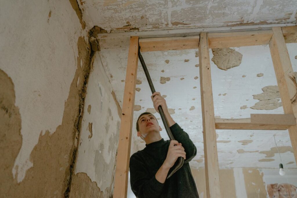 tirar tabique de una habitación