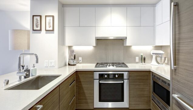 Triángulo de trabajo en la cocina